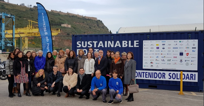 El Port de Barcelona entrega el contenedor solidario