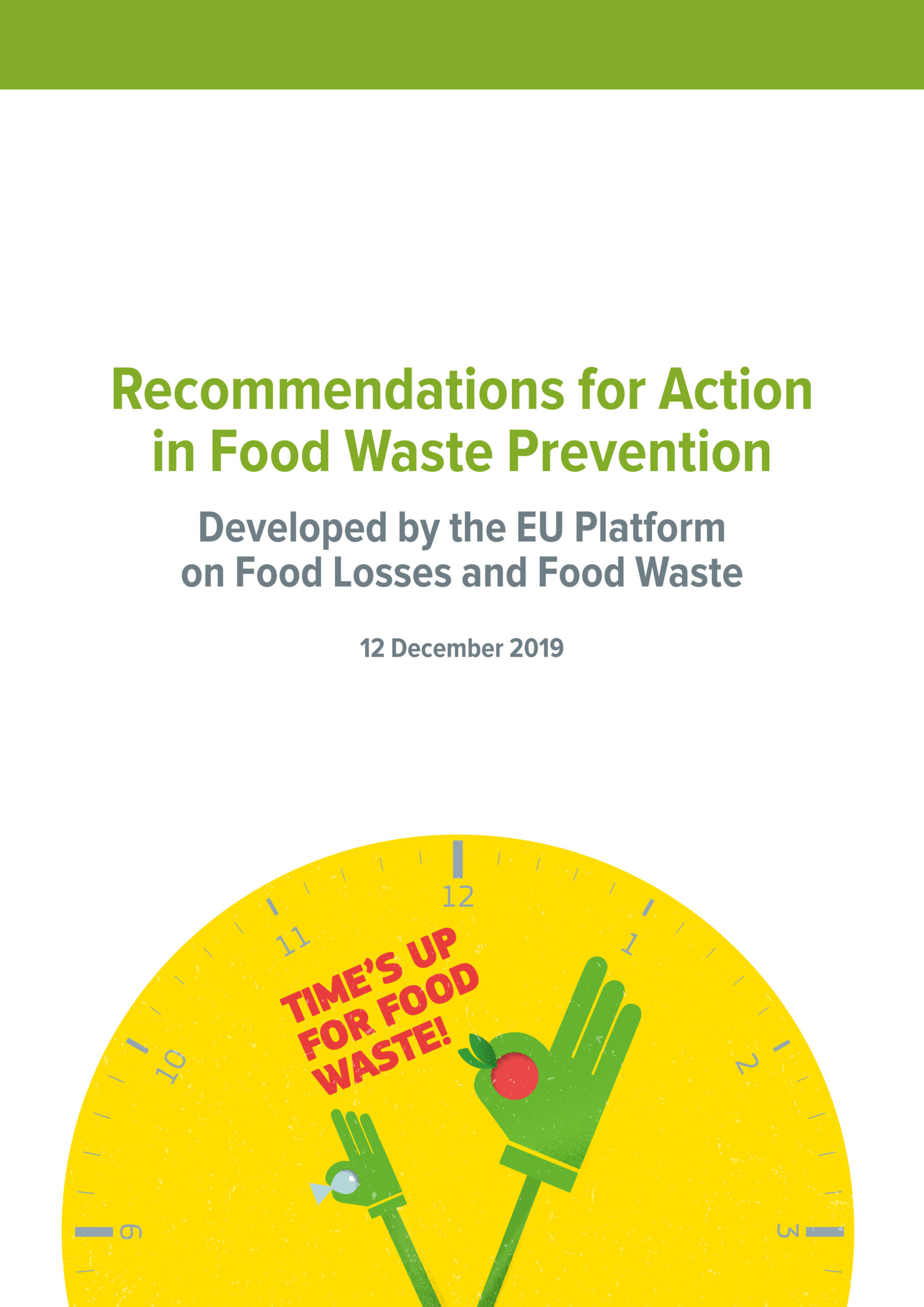 Nueva guía europea para combatir el despilfarro alimentario